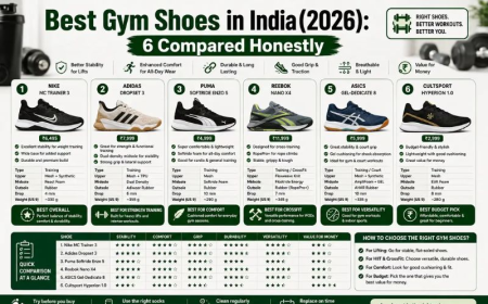 Best Gym Shoes India: A Complete Buying Guide for Every Workout