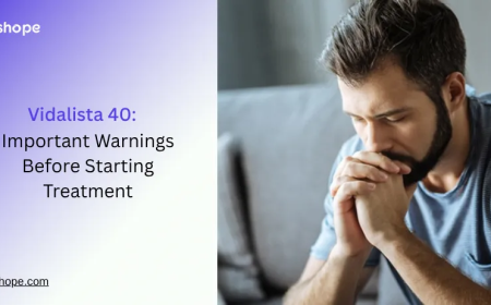 Vidalista 40: Important Warnings Before Starting Treatment