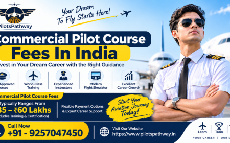 Commercial Pilot Course Fees: A Guide for Aspiring Pilots