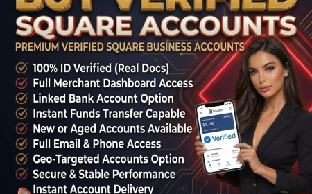 The Best Place to Buy Verified Square Account: 100% Verified, Secure & Money-Back Guaranteed