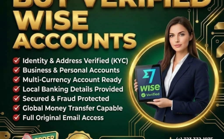 Buy Verified Wise Accounts | Secure Personal & Business Wise Accounts USA & Europe