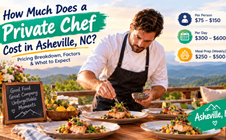 What Does a Private Chef Cost in Asheville, NC?