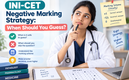 INI-CET Negative Marking Strategy: When Should You Guess