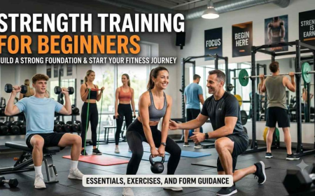 Strength Training for Beginners: Building Muscle, Improving Fitness and Staying Consistent