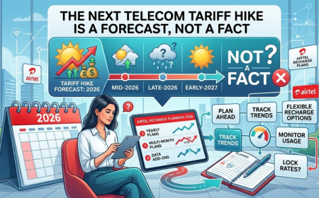 The Next Telecom Tariff Hike Is a Forecast, Not a Fact: How to Plan Airtel Recharge Plans for the Rest of 2026