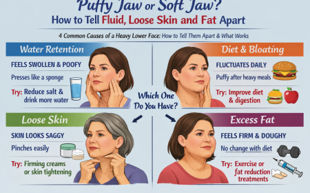 Puffy Jaw or Soft Jaw? How to Tell Fluid, Loose Skin and Fat Apart