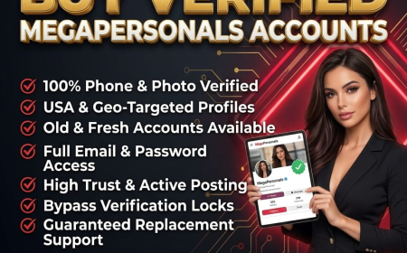 Buy Verified MegaPersonals Accounts | Instant Delivery & High Traffic