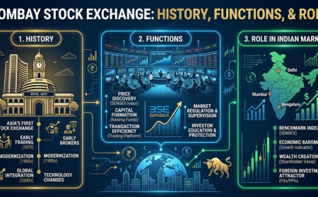 Bombay Stock Exchange - History, Functions, and Role in the Indian Market