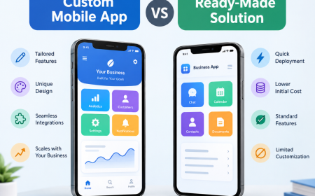 Custom Mobile App vs Ready-Made Solution: Which Is Right for Your Business?