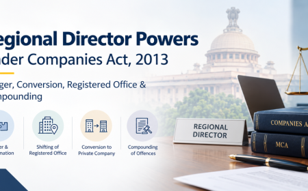 Regional Director Powers Under Companies Act, 2013