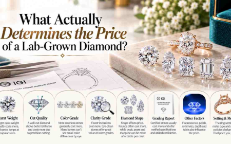 What Actually Determines the Price of a Lab-Grown Diamond?