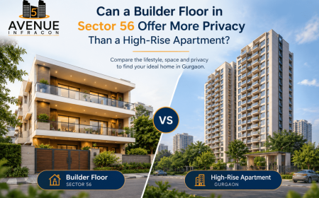 Can a Builder Floor in Sector 56 Offer More Privacy Than a High-Rise Apartment?
