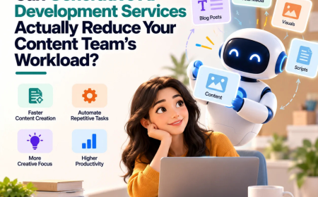 Can Generative AI Development Services Actually Reduce Your Content Team's Workload?