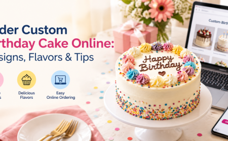 Order Custom Birthday Cake Online: Designs, Flavors & Tips