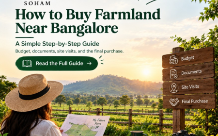 How to Buy Farmland Near Bangalore: A Simple Step-by-Step Guide