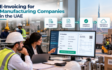 E-Invoicing for Manufacturing Companies in the UAE