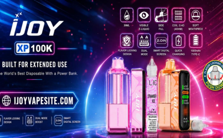 IJOY XP100k Disposable Kit: Rose Donut Flavor and Key Product Details
