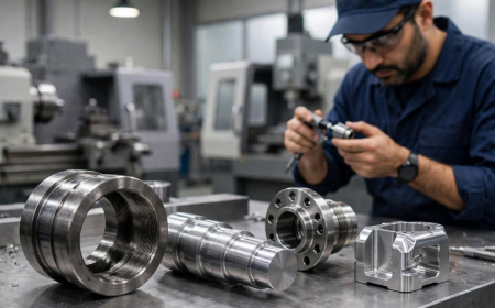 CNC Machining Services UAE for Custom Metal Part Production