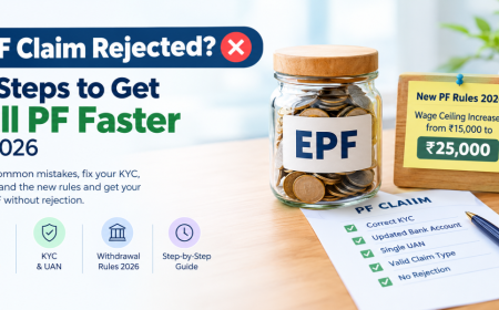 PF Claim Rejected? 10 Steps to Get Full PF Faster in 2026