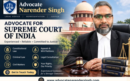 Experienced Advocate for Supreme Court of India | Narender Singh