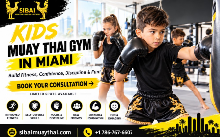 How Kids Muay Thai Gym in Miami Improves Physical Fitness