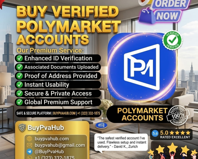 Buy Verified Polymarket Account | Instant Access & High Limits