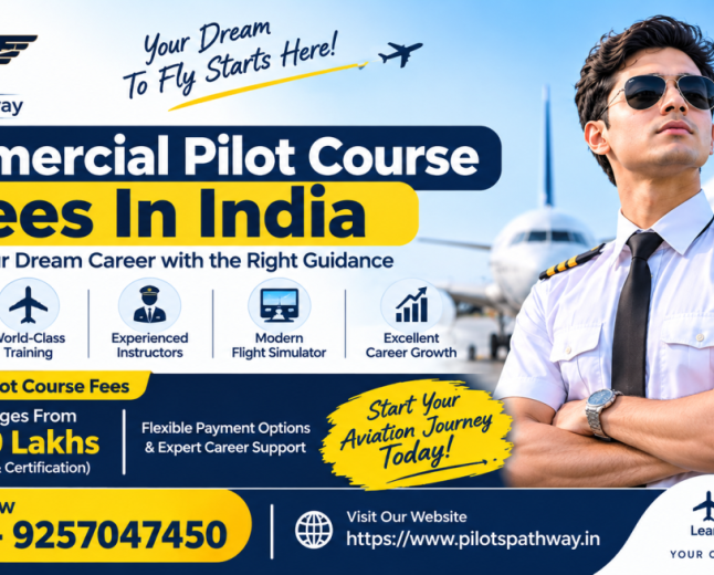 Commercial Pilot Course Fees: A Guide for Aspiring Pilots