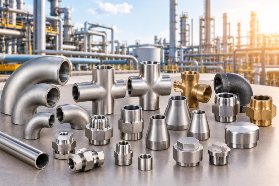 Different Types of Pipe Fittings and Their Industrial Applications